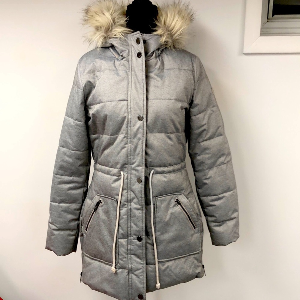 Hollister Women’s winter coat grey Size Medium